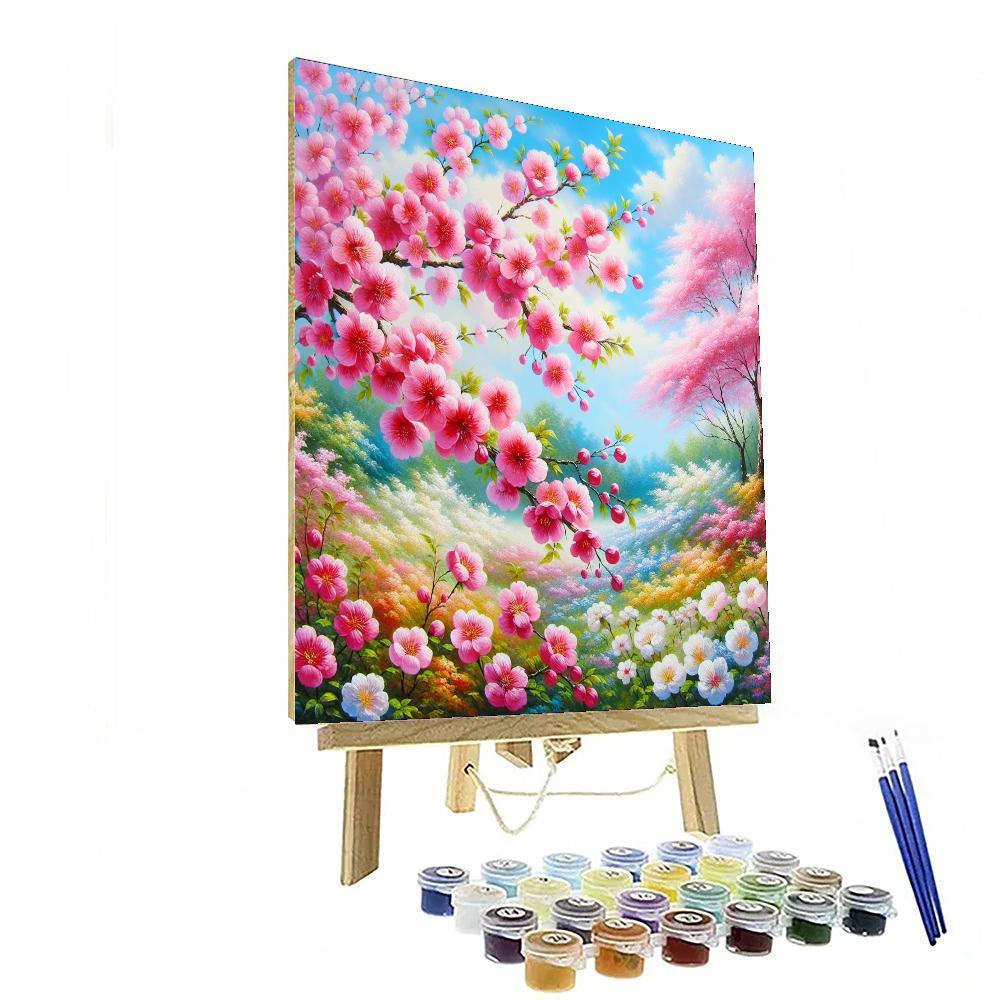 Spring Blossom Festival Paint By Numbers Kits