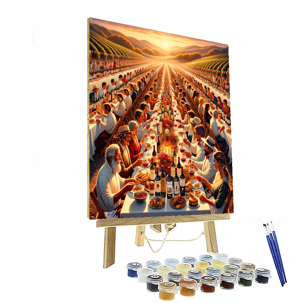 Gioia Del Colle Wine Festival - Italy Paint By Color