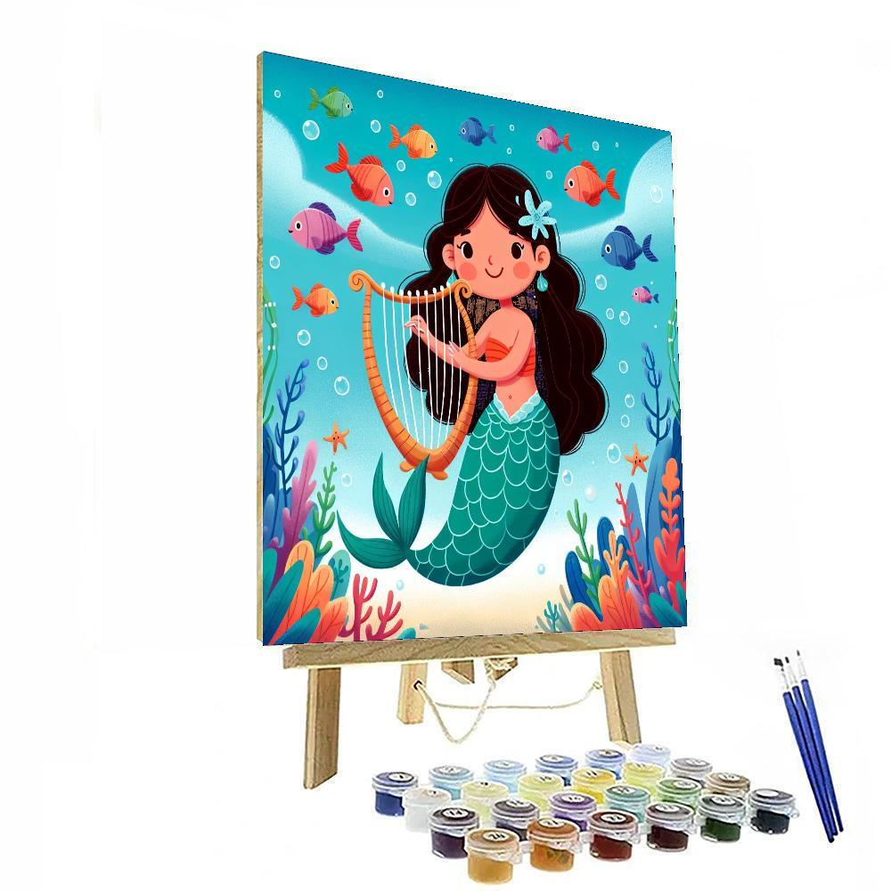 Mermaid Melody Moments Paint By Numbers