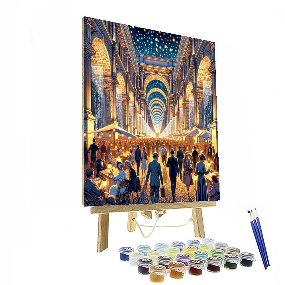 Nuit Blanche - Paris Numbered Painting Kits