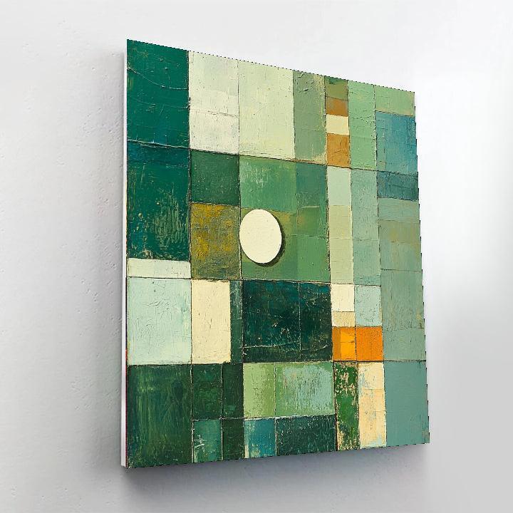 Max Ernst Inspired Fragmented Realities  Painting Number Kit