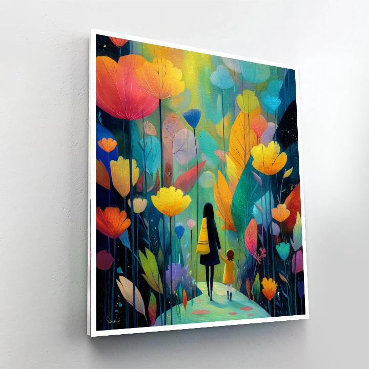 The Mother's Garden Of Dreams Paint By Number