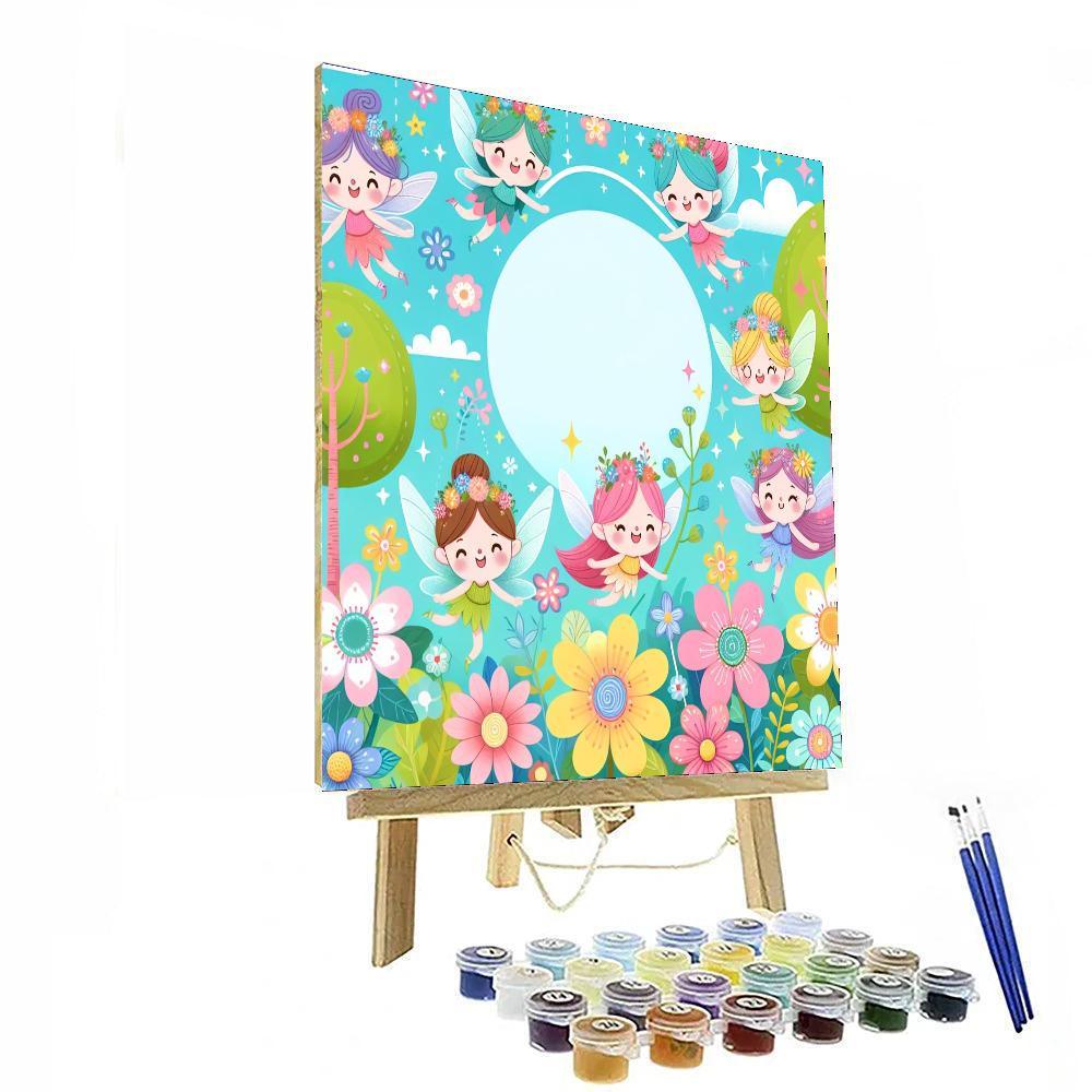 Playful Fairy Friends Paint By Numbers Kits