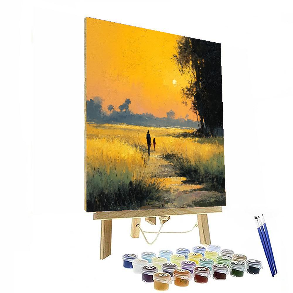 Pastoral Promenade Paint By Color