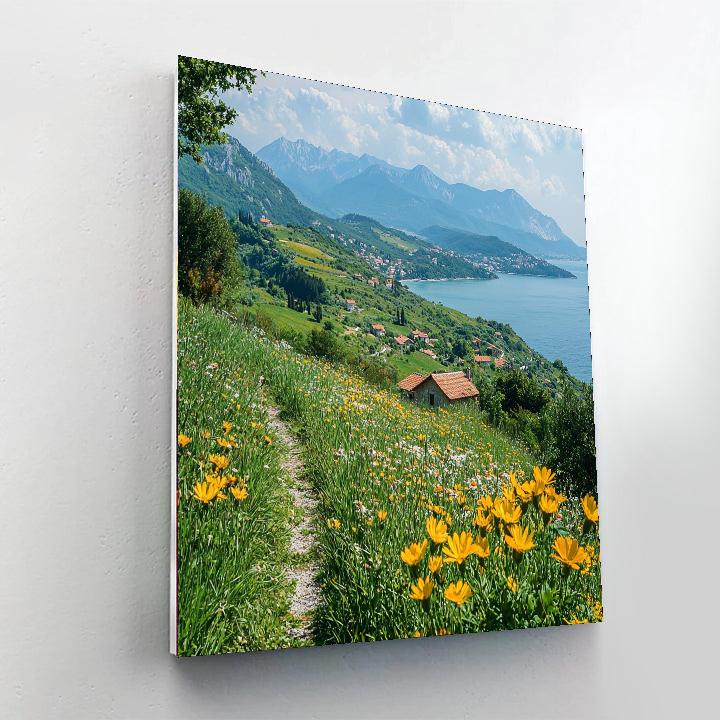 Hiking The Alpe Adria Trail Paint By Color