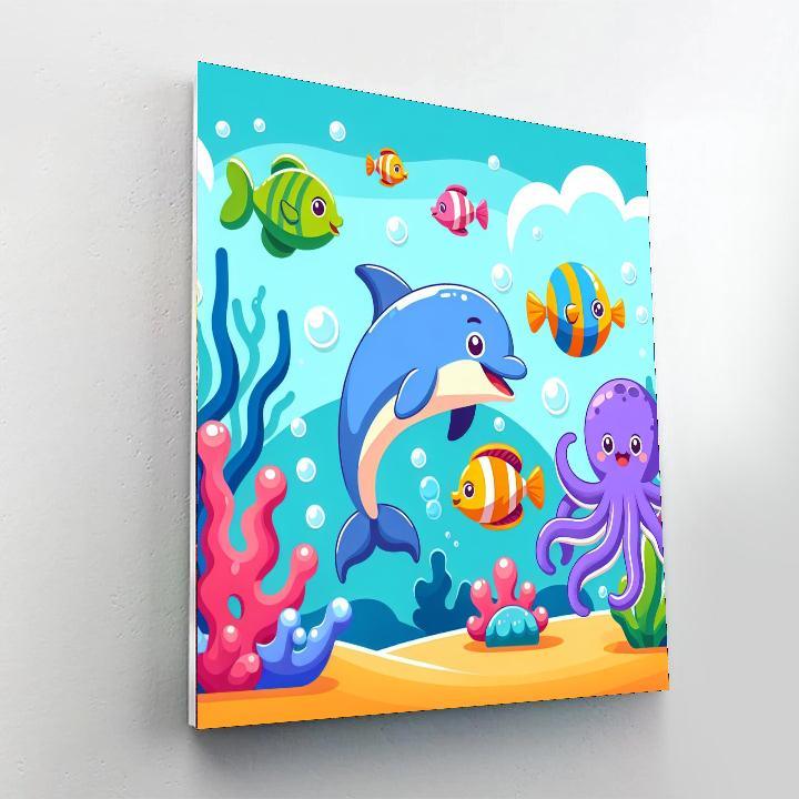 Magical Ocean Expedition Paint By Number