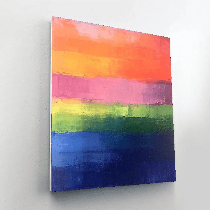 Mark Rothko Inspired Spiritual Ascent  Paint By Numbers