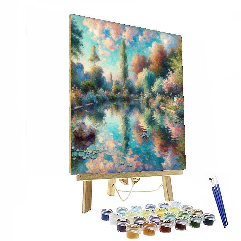 Monet's Water Garden Delight DIY Paint By Numbers