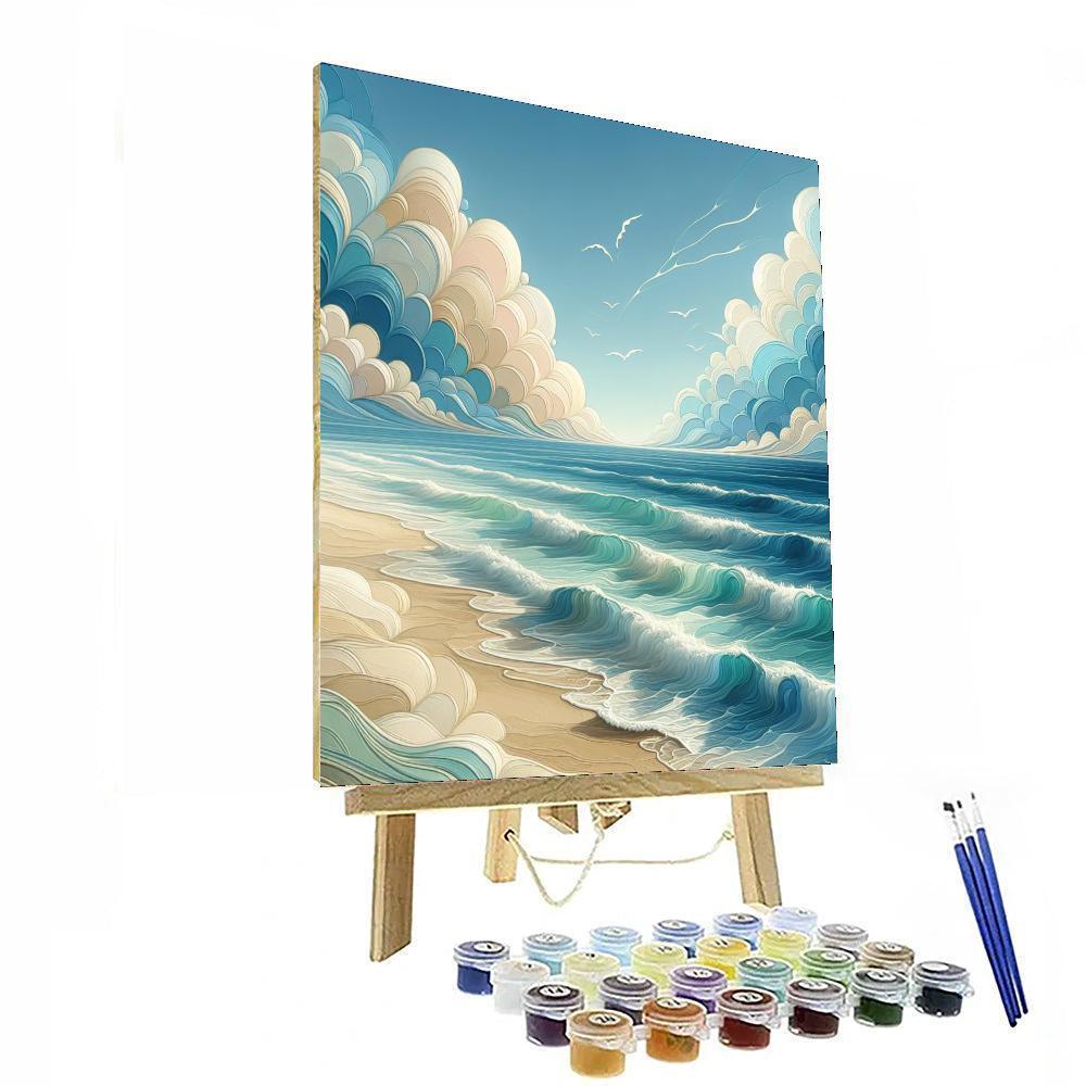 Serenity of the Ocean - DIY Painting By Numbers Kit – Artistry Rack