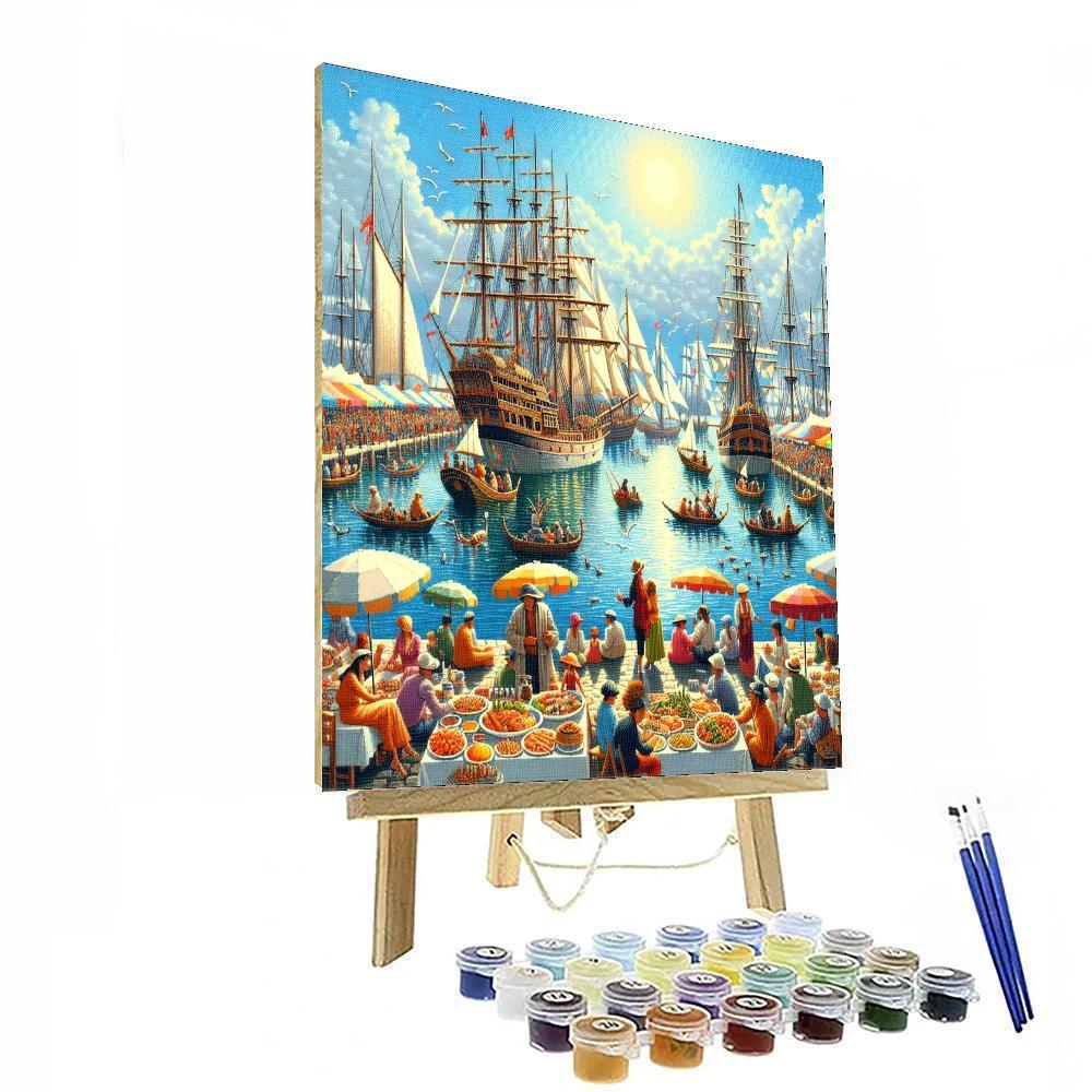 Festival Of The Sea - Newport, Rhode Island, Usa Paint By Numbers Kits