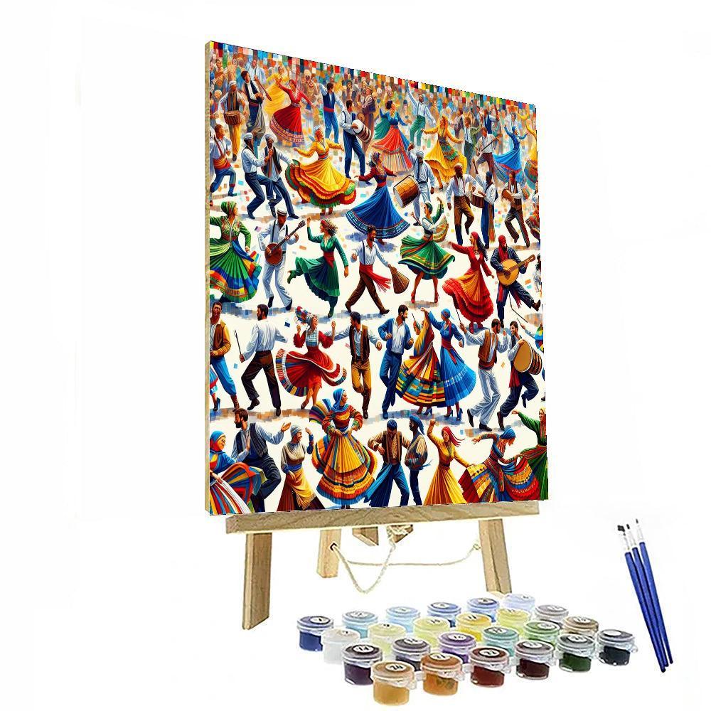 Radiant Cultural Celebration Numbered Painting Kits