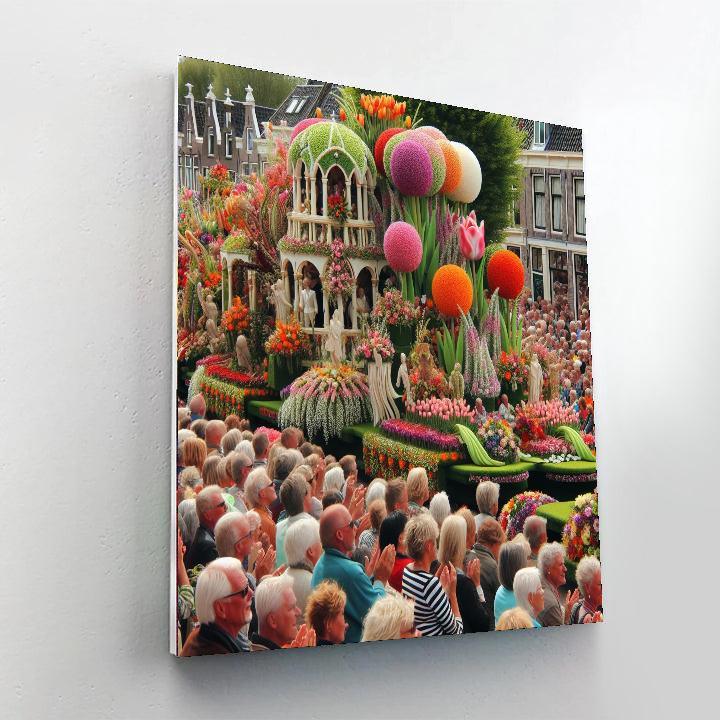 Bloemencorso Bollenstreek - Lisse, Netherlands Paint By Numbers Art