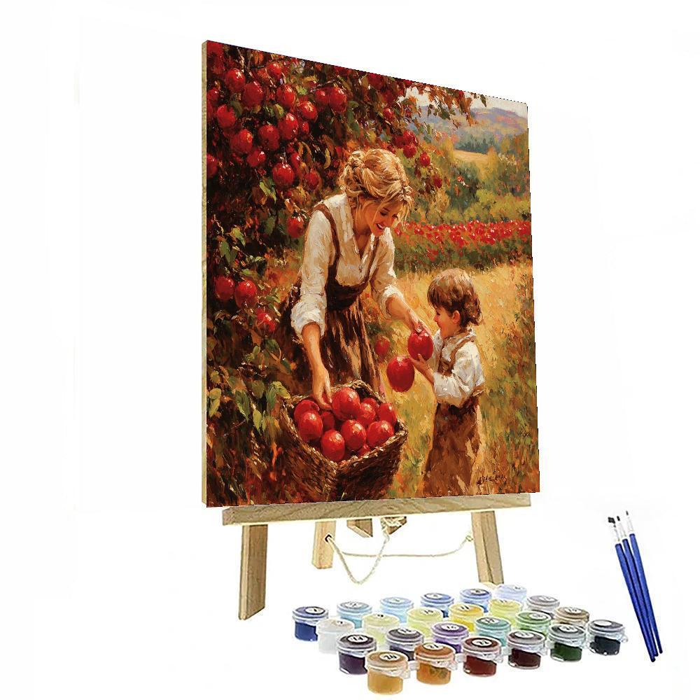 A Day At The Orchard Paint By Color