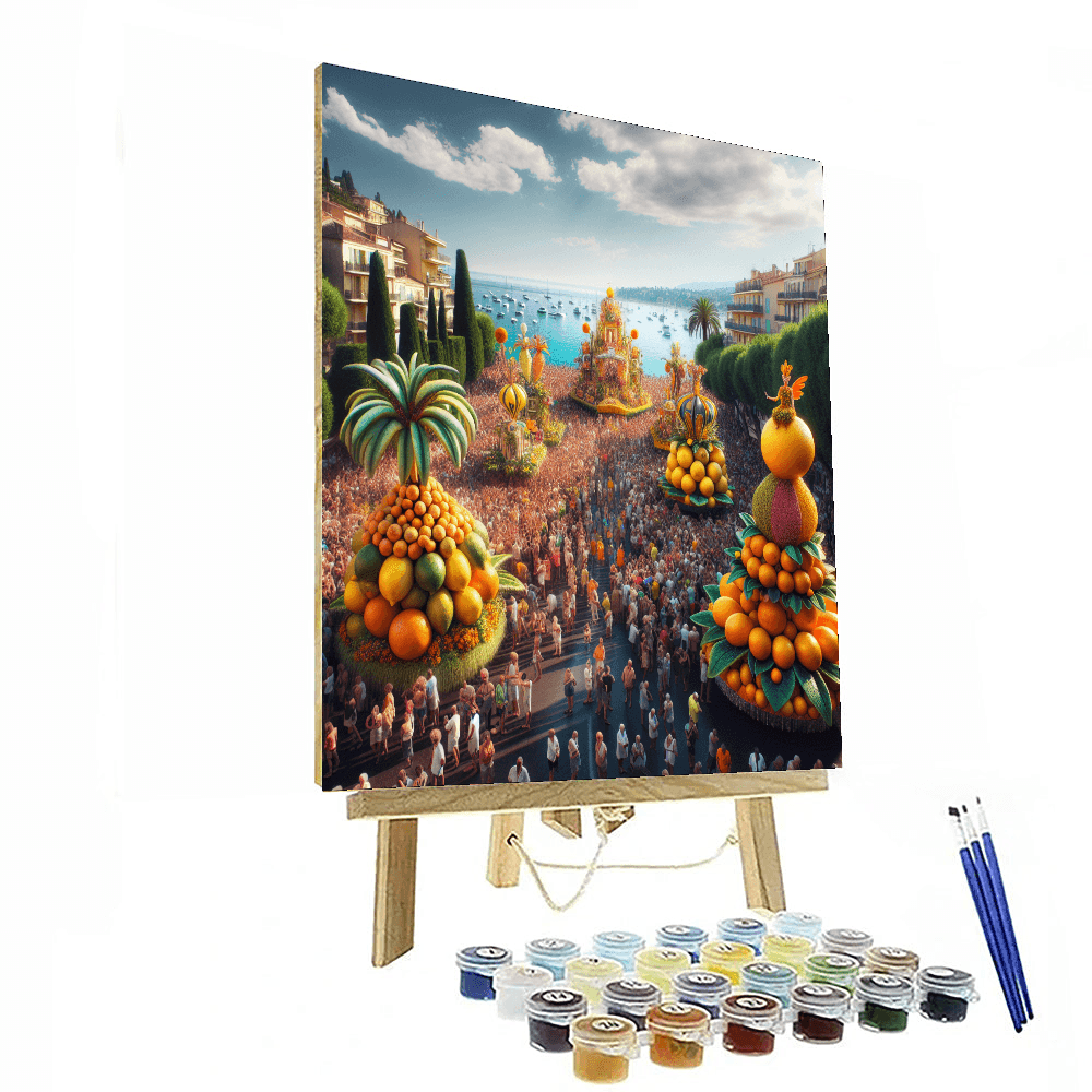 Fête Du Citron - Menton, France Paint By Numbers Kits