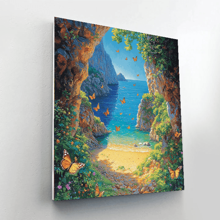 Butterfly Valley - Fethiye Painting Number Kit