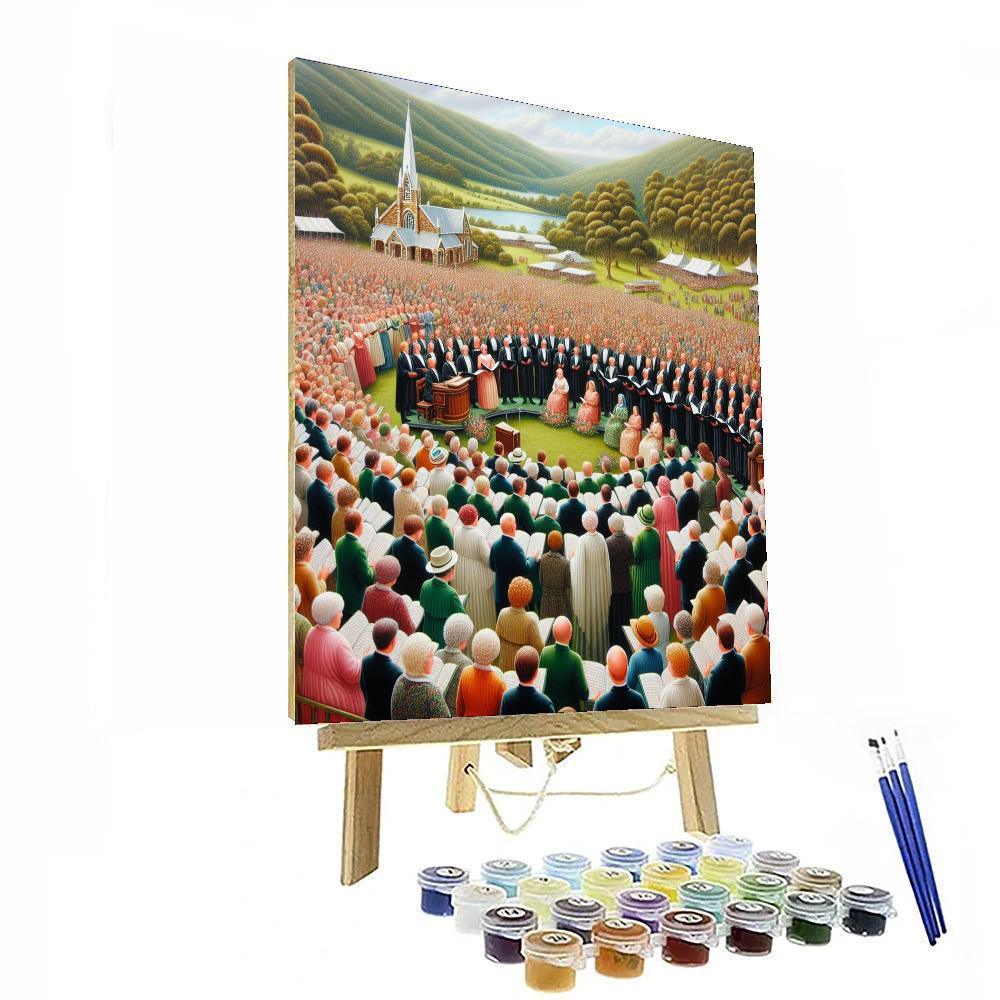 Festival Of Voices - Australia Number Painting