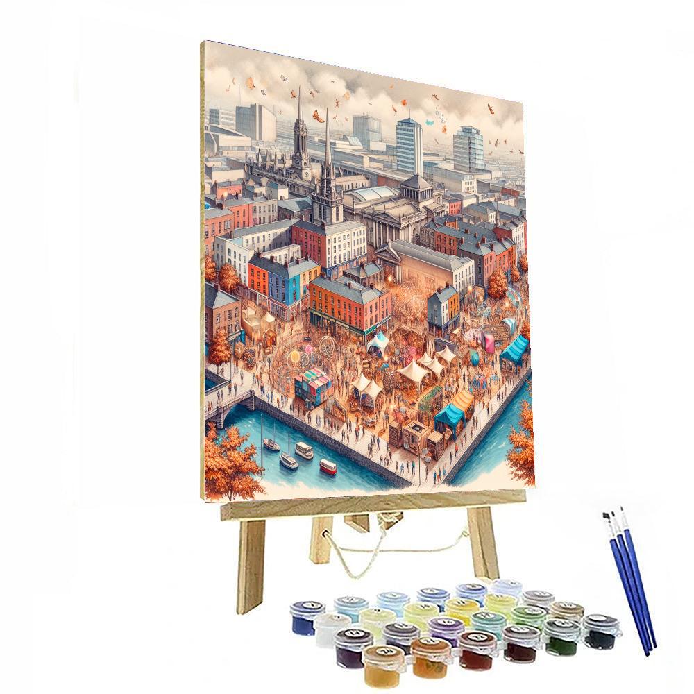 Dublin Fringe Festival - Dublin Painting Number Kit