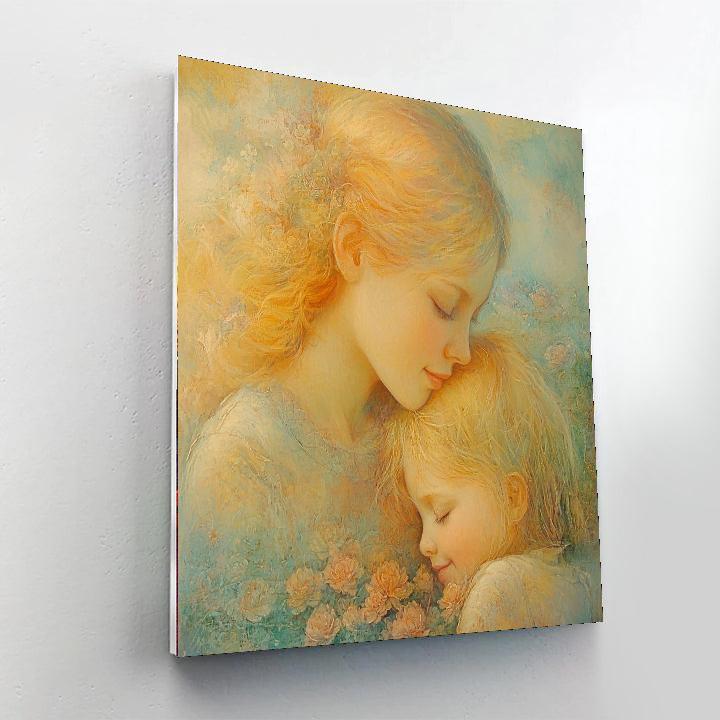 A Mother's Caress Paint By Numbers Kits