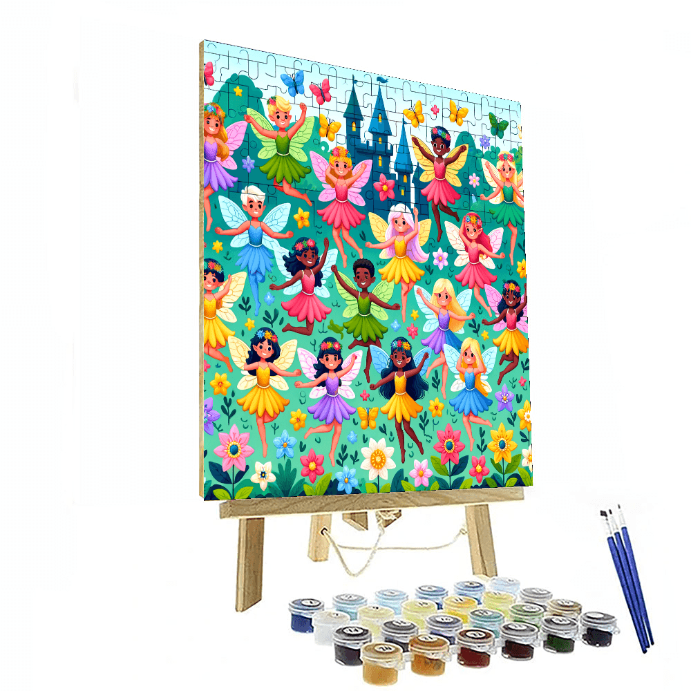 Enchanted Kingdom Fairies Paint By Number