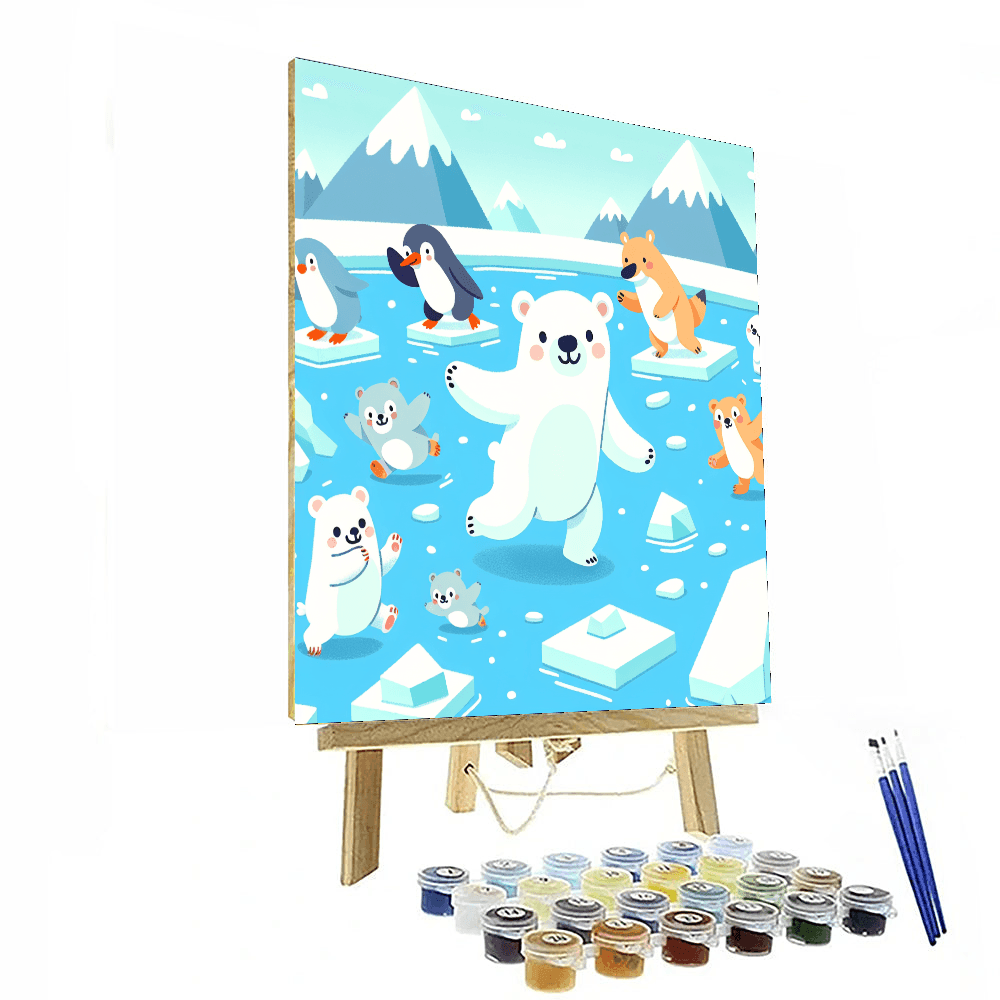 Polar Playtime Pals Paint By Numbers Kits