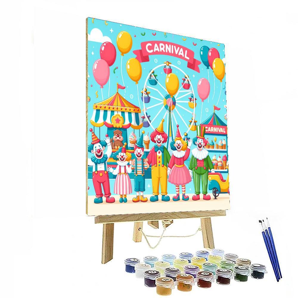 Imaginative Carnival Fun Paint By Number