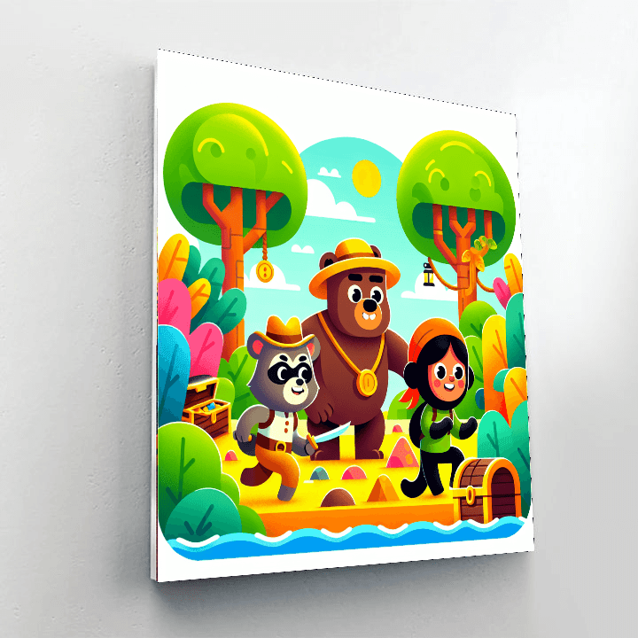 Animal Adventurers Paint By Number