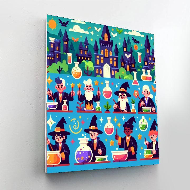 Wizarding World Journey Paint By Color