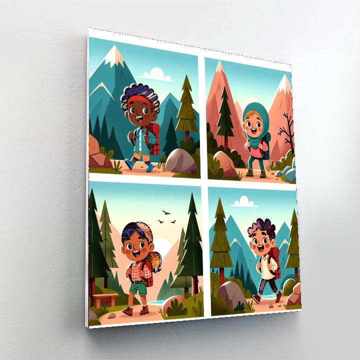 The Great Exploration Number Painting