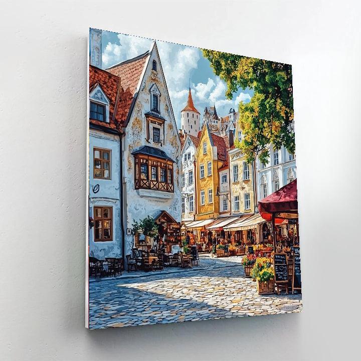 Old Town Of Tallinn - Estonia Numbered Painting Kits