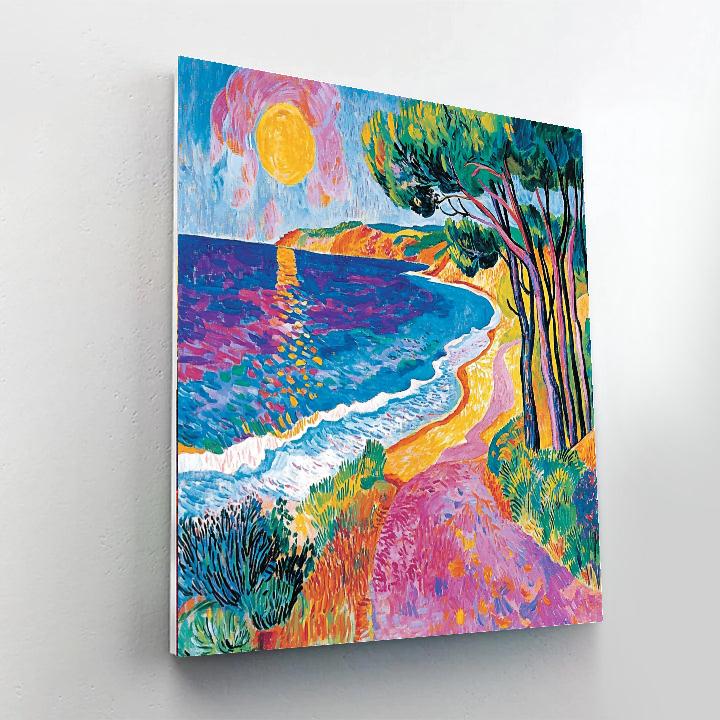 Henri Matisse Inspired Aegean Splendor  Paint By Numbers Kits