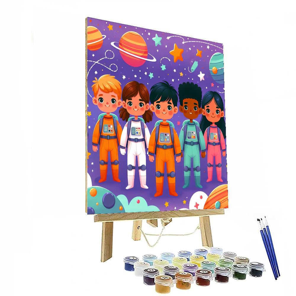 Galaxy Getaway Numbered Painting Kits