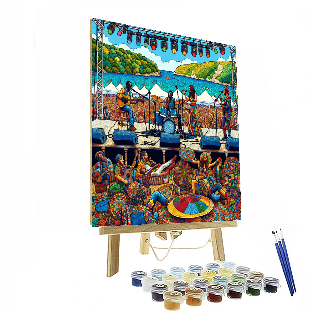 Isle Of Wight Festival - Uk Paint By Numbers Kits