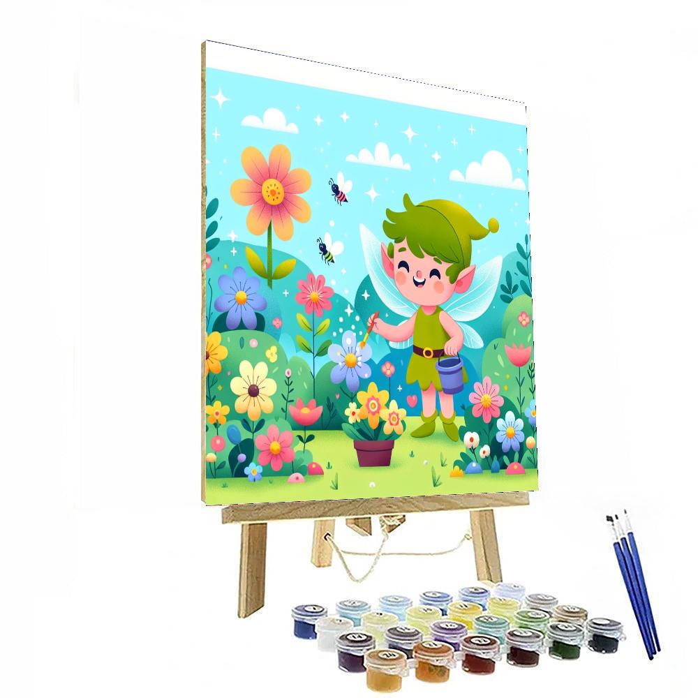 Garden Pixie Paint By Color