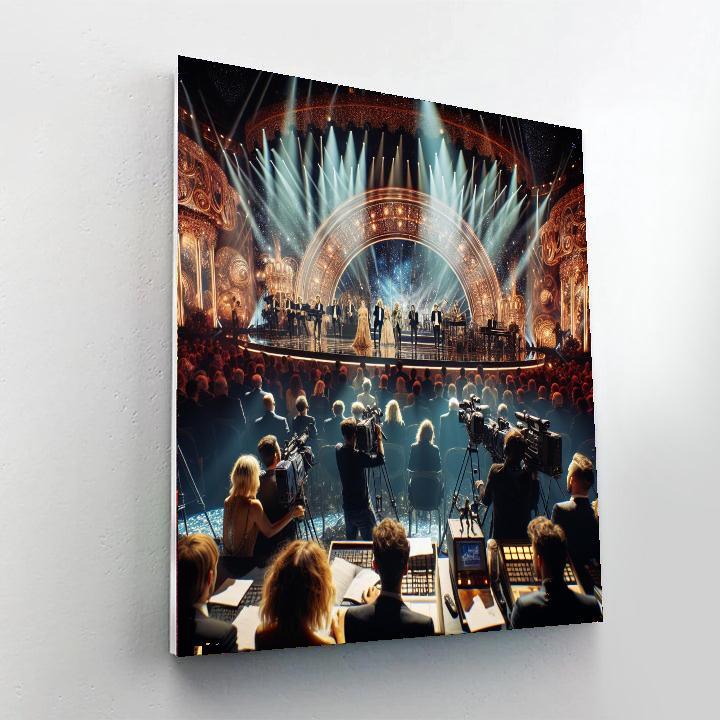 Sanremo Music Festival - Sanremo, Italy Painting Number Kit