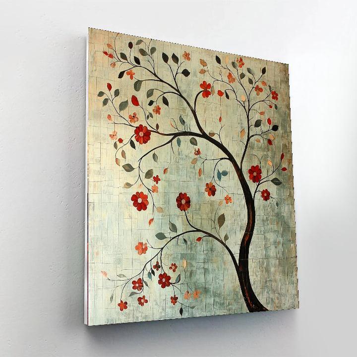 Nandalal Bose Inspired Essence Of The Seasons  Painting Number Kit