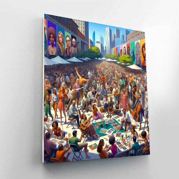 International Festival Of Arts And Ideas Paint By Numbers