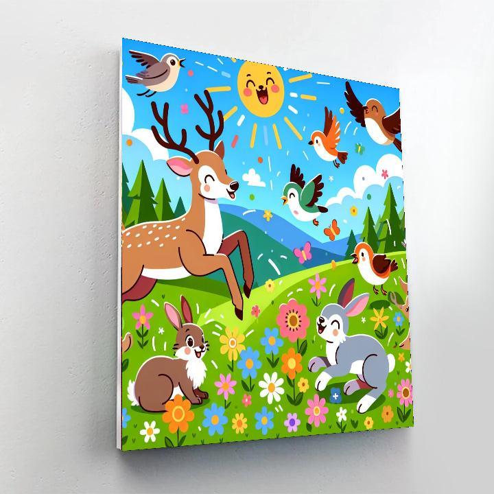 Marvelous Meadow Mingle Numbered Painting Kits