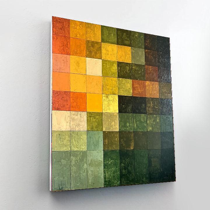 Mark Rothko Inspired Temporal Shifts  Paint By Numbers Art