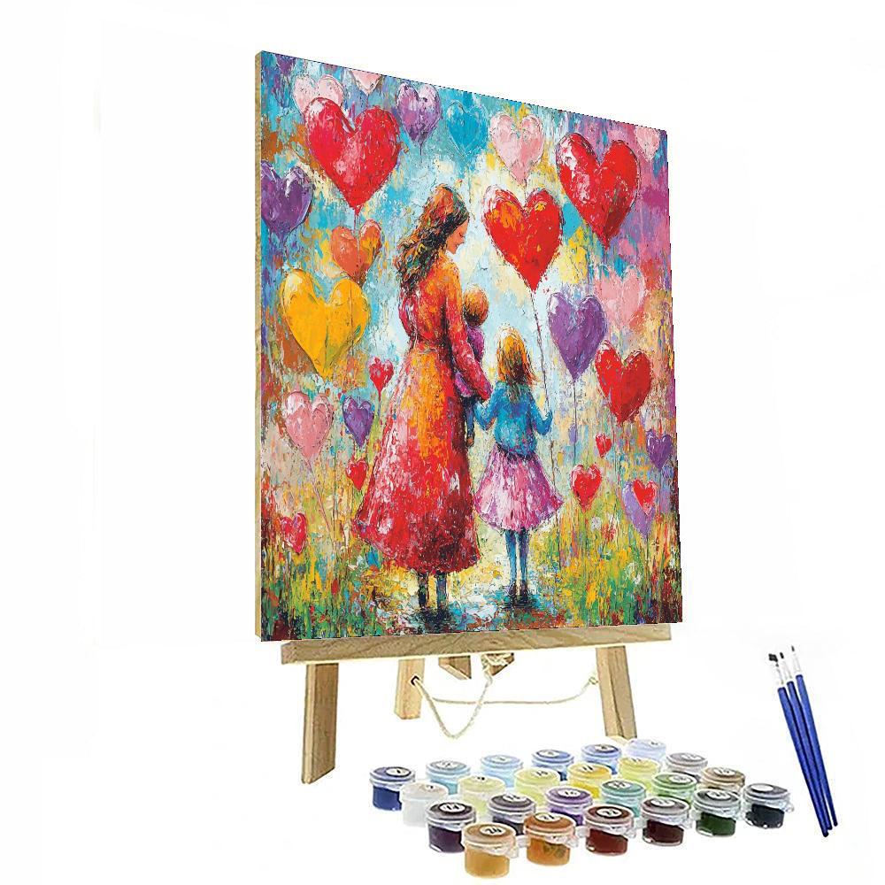 Hearts Full Of Love Paint By Numbers Kits