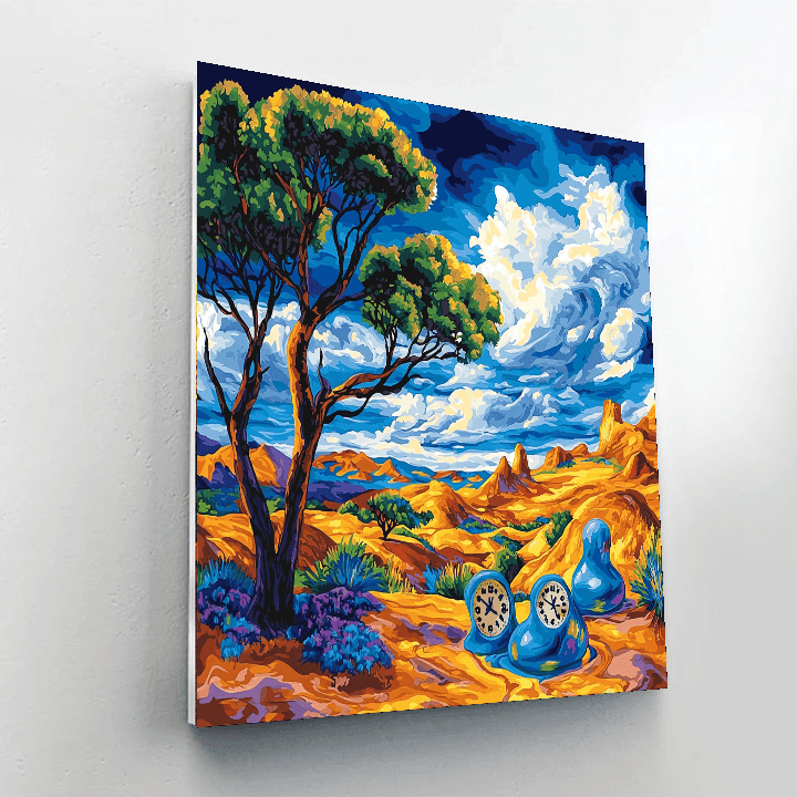 Salvador Dali Inspired Enigmatic Dreamscapes  Paint By Number