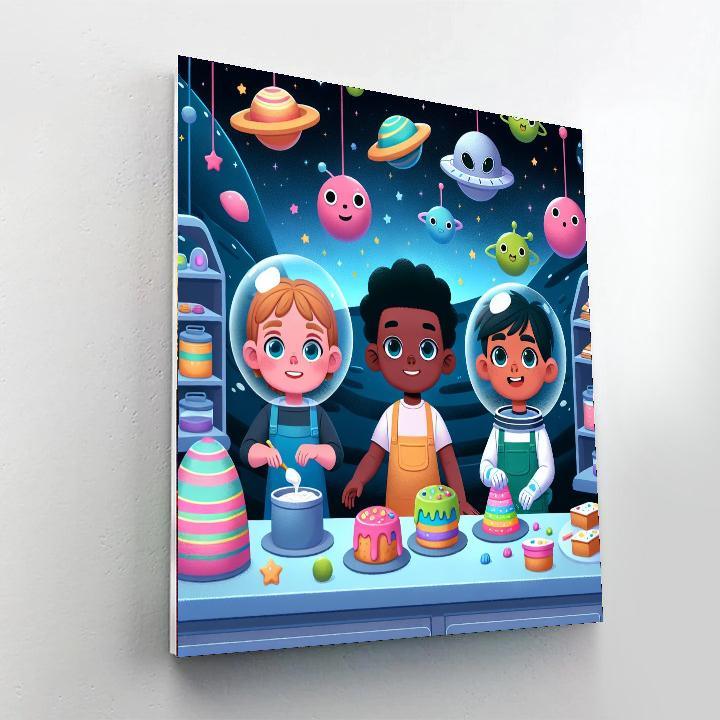 Galactic Baking Stars Paint By Color