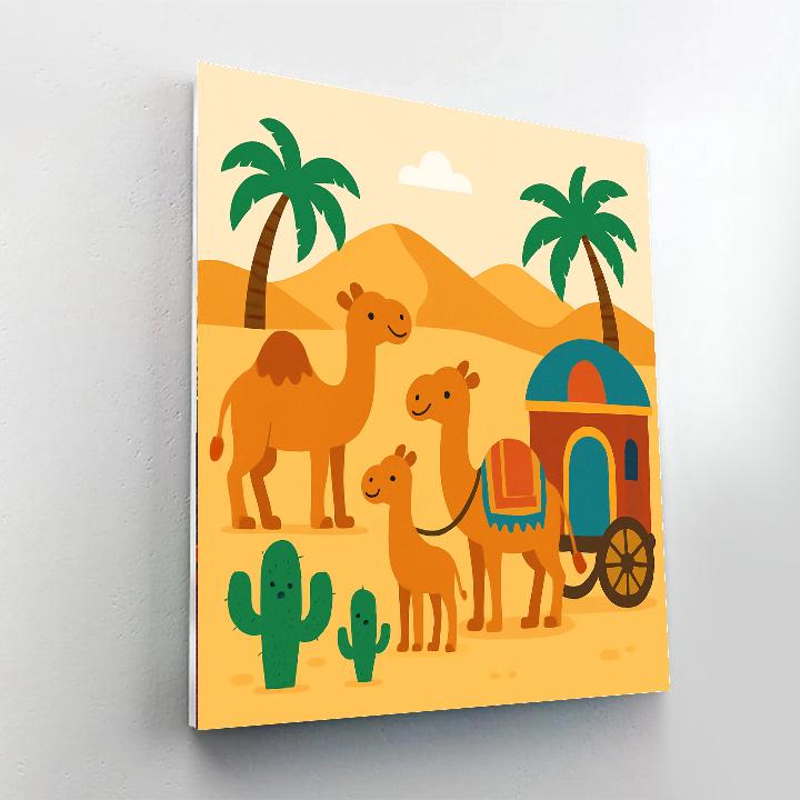 Desert Safari Expedition Paint By Numbers Kits