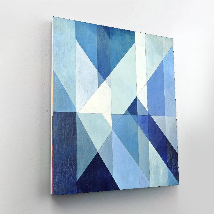 Kazimir Malevich Inspired Subtle Movements  DIY Paint By Numbers