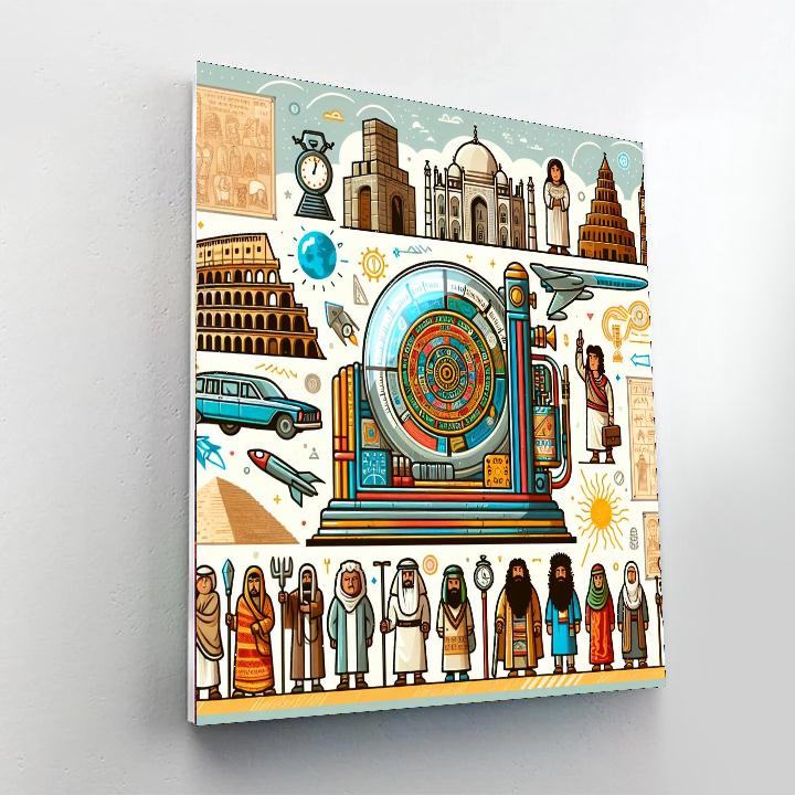 Time Traveler's Chronicles Paint By Number