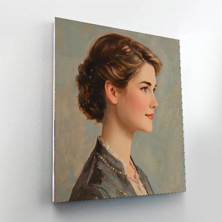 John Singer Sargent Inspired Eternal Elegance  Paint By Numbers