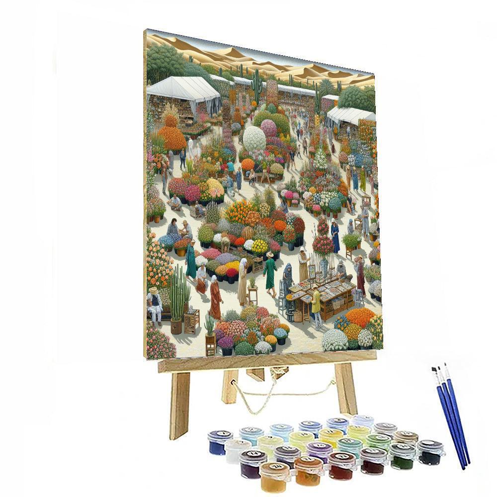 Al Ain Flower Festival - Uae Painting Number Kit