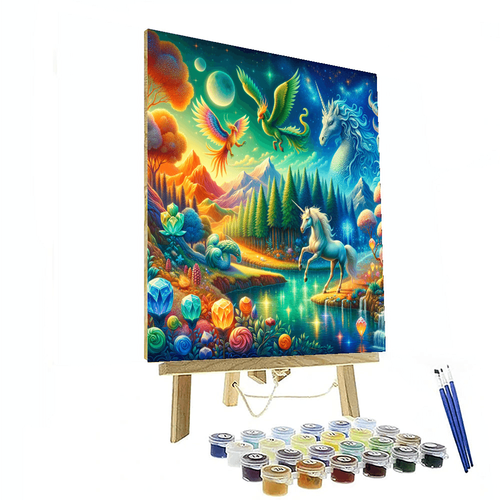 Fantasy Realm Enchantment - DIY Painting By Numbers Kit – Artistry Rack