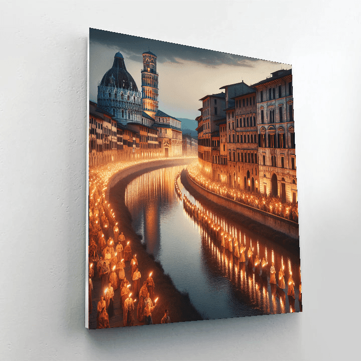 Luminara Di San Ranieri - Italy Paint By Color