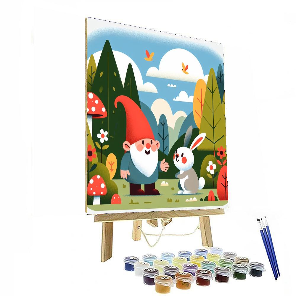 Forest Creature Adventure Painting Number Kit