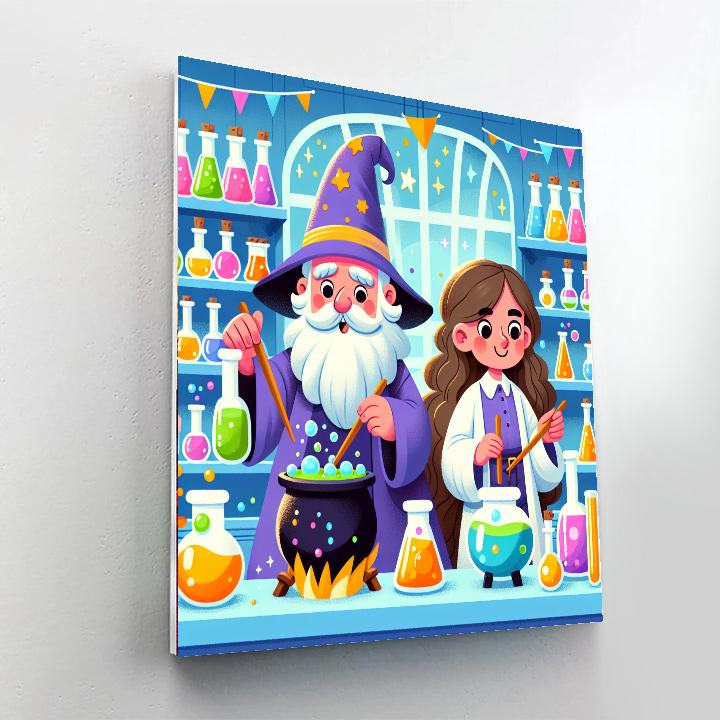 Magical Potion Masters Paint By Numbers Kits